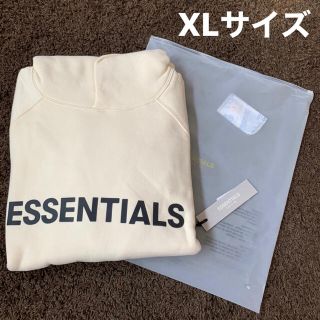 フィアオブゴッド(FEAR OF GOD)のXLサイズ FEAR OF GOD ESSENTIALS パーカー クリーム(パーカー)