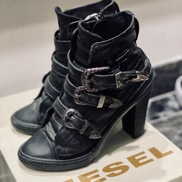 DIESEL - ディーゼル DIESEL ショートブーツ レディース 23.5〜24cmの