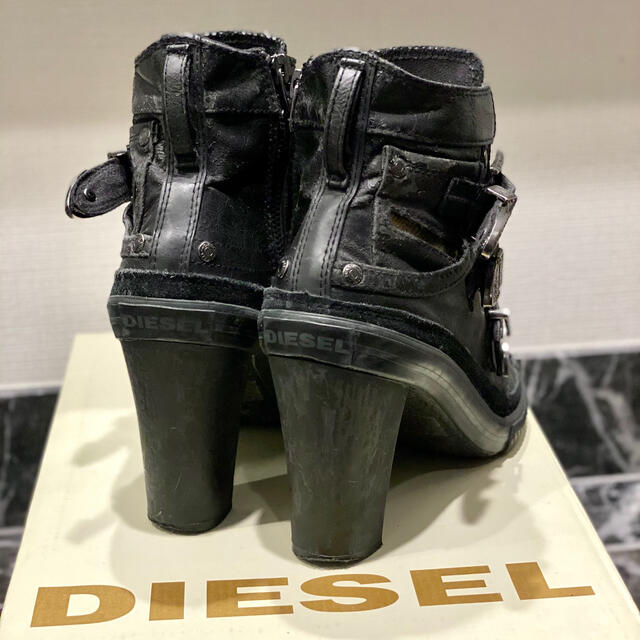 DIESEL(ディーゼル)のディーゼル　DIESEL ショートブーツ レディース　23.5〜24cm レディースの靴/シューズ(ブーツ)の商品写真