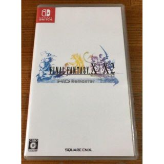 ニンテンドースイッチ(Nintendo Switch)の【美品】ファイナルファンタジーX/X-2 HD Remaster(家庭用ゲームソフト)