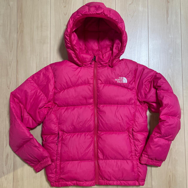 THE NORTH FACE(ザノースフェイス)の美品 ノースフェイス キッズ ダウン キッズ/ベビー/マタニティのキッズ服女の子用(90cm~)(ジャケット/上着)の商品写真