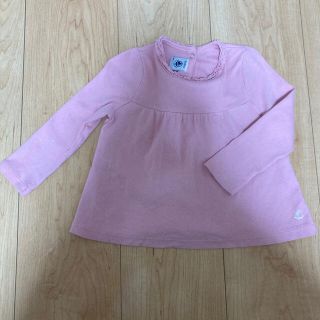 プチバトー(PETIT BATEAU)のベビー　女の子　80(トレーナー)