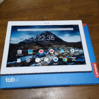 レノボ(Lenovo)のソフトバンク Lenovo tab4 SIMロック解除済(タブレット)