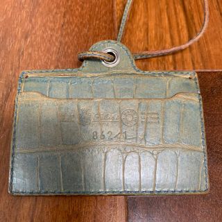 Felisi - Felisi フェリージ IDカードケース パスケース クロコ型押し