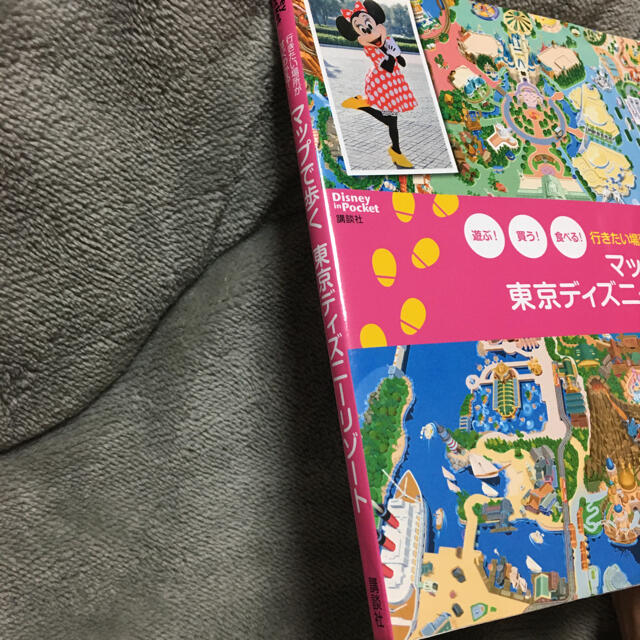 講談社(コウダンシャ)のマップで歩く東京ディズニ－リゾ－ト 行きたい場所がすぐわかる！ エンタメ/ホビーの本(地図/旅行ガイド)の商品写真