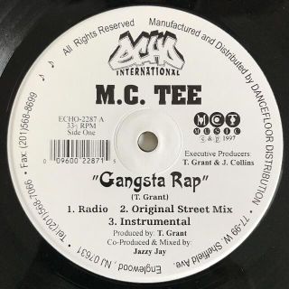 M.C. Tee - Gangsta Rap(ヒップホップ/ラップ)