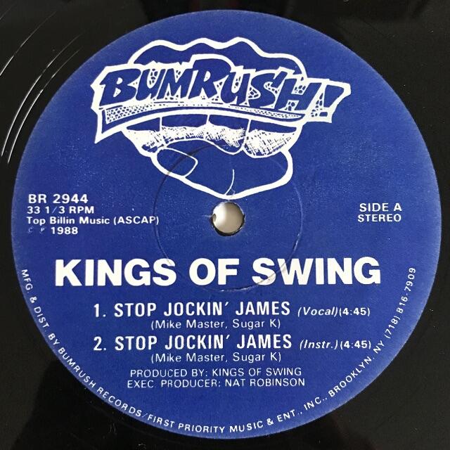 Kings Of Swing - Stop Jockin' Jamesレコード