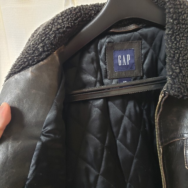 GAP(ギャップ)の専用　OLD GAP レザージャケット メンズのジャケット/アウター(レザージャケット)の商品写真