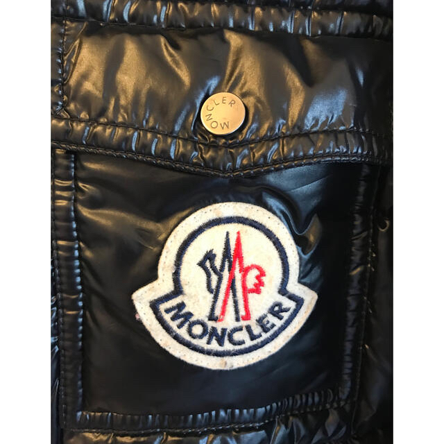 MONCLER(モンクレール)の処分価格正規品美品モンクレールダウン希少MONCLERk2シャイニーブラック　0 メンズのジャケット/アウター(ダウンジャケット)の商品写真