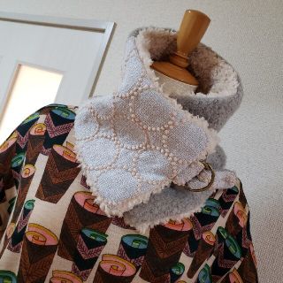 ミナペルホネン(mina perhonen)の✨冬支度のDカンネックウォーマー🍂(マフラー/ストール)