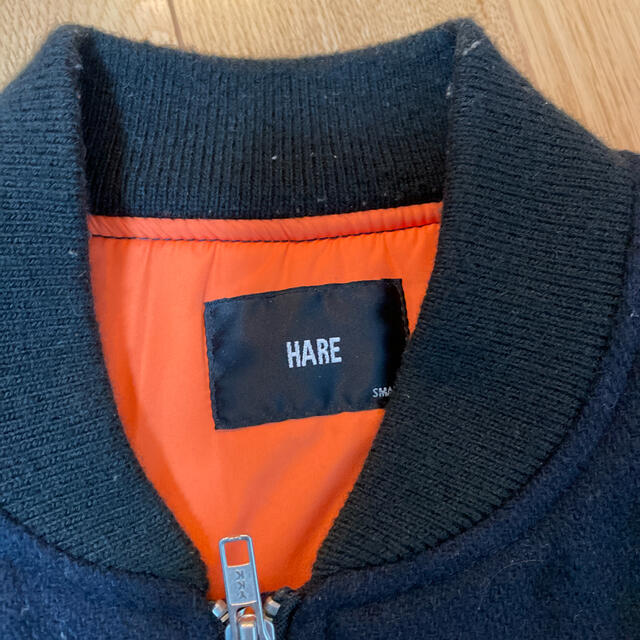 HARE(ハレ)のハレ HARE MA-1 ブルゾン ネイビー メンズのジャケット/アウター(ブルゾン)の商品写真