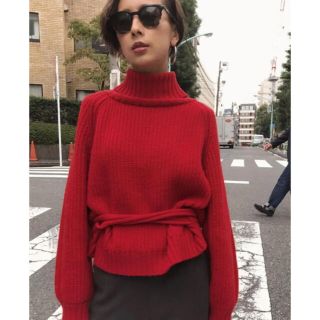 アメリヴィンテージ(Ameri VINTAGE)のAmeri vintage☆アメリヴィンテージ☆バックタックニット(ニット/セーター)