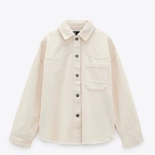 ザラ(ZARA)の【ユキ様専用】ZARA コーデュロイジャケット　白(その他)