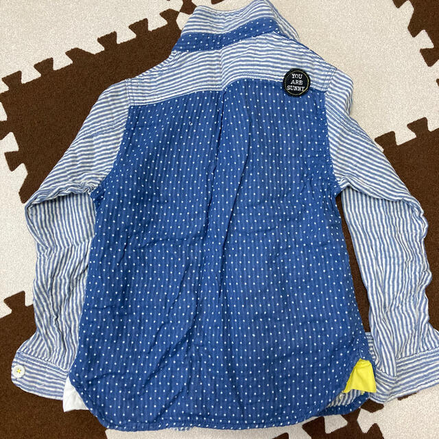 ネルシャツ　２点セット キッズ/ベビー/マタニティのキッズ服男の子用(90cm~)(ブラウス)の商品写真