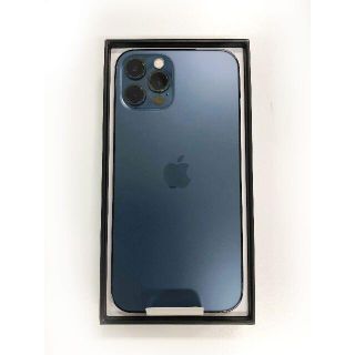 アイフォーン(iPhone)のiPhone12 pro 256GB  SIMフリー　パシフィックブルー(携帯電話本体)