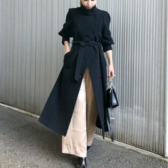 Ameri VINTAGE   AMERIPOOFY FLARE LONG COATの通販 by りこ's