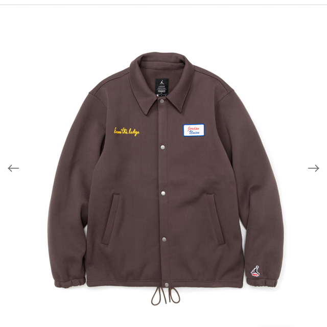 UNION Jordan COACHES JACKET