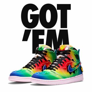 ナイキ(NIKE)のAir jordan1 J.Balvin(スニーカー)