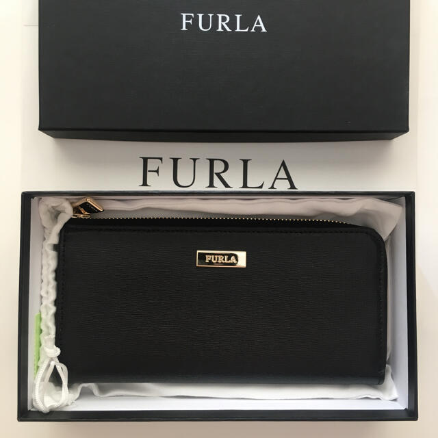 Furla(フルラ)の新品未使用 フルラ FURLA 財布 長財布 L字ファスナー   ブラック レディースのファッション小物(財布)の商品写真