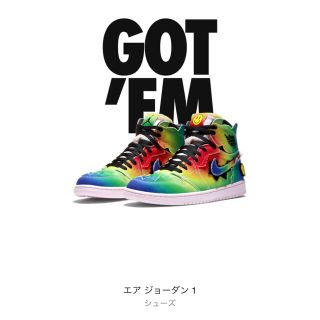 ナイキ(NIKE)のNIKE AIR JORDAN1 fake撲滅様専用 27cジェイヴァルヴィン(スニーカー)