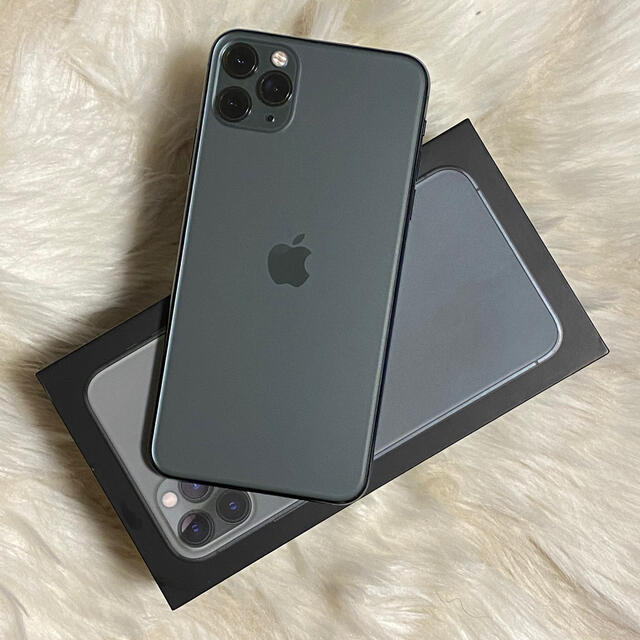 iPhone 11 Pro Max ミッドナイトグリーン256GB simフリー