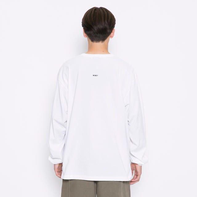 W)taps(ダブルタップス)のWTAPS★SIGN. DESIGN LS 02★L★WHITE メンズのトップス(Tシャツ/カットソー(七分/長袖))の商品写真