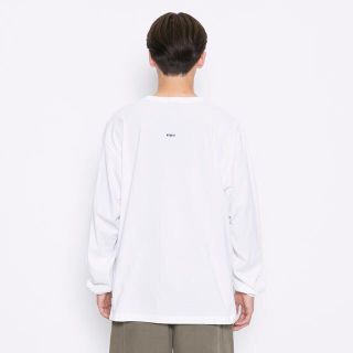 ダブルタップス(W)taps)のWTAPS★SIGN. DESIGN LS 02★L★WHITE(Tシャツ/カットソー(七分/長袖))