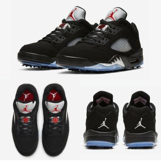 ナイキ(NIKE)のjordan 5 ゴルフシューズ(シューズ)