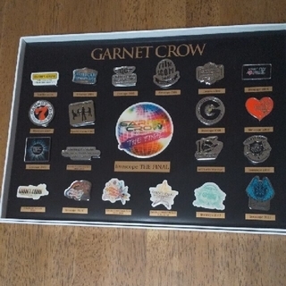 【GARNET CROW】Final ピンバッジ&名前入り写真の通販 by 山の 