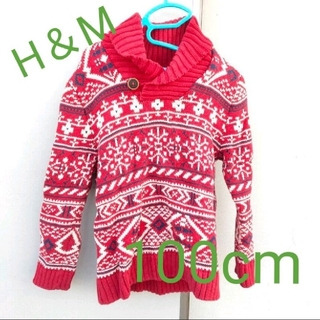 エイチアンドエム(H&M)のＨ＆Ｍ クリスマス セーター 110cm(ニット)
