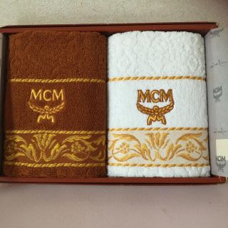 エムシーエム(MCM)の訳あり☆MCM ウォッシュタオル2枚(タオル/バス用品)