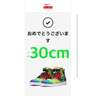 ナイキ(NIKE)のNIKE AIR JORDAN1 RETRO OG J ×J.Balvin (スニーカー)