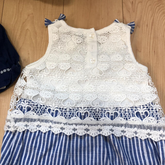 アカチャンホンポ(アカチャンホンポ)の夏物　80 セット キッズ/ベビー/マタニティのベビー服(~85cm)(タンクトップ/キャミソール)の商品写真