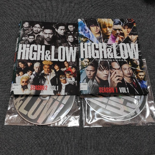 high&low シーズン1+2 全6巻セット