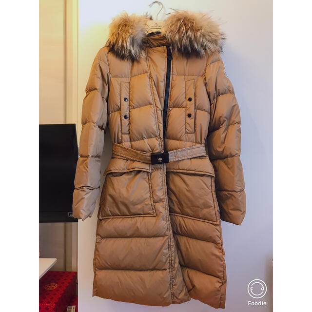 MONCLER - 最終値下げ✨確実正規品美品モンクレールファーベルト付き