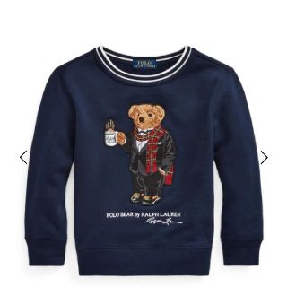 ポロラルフローレン(POLO RALPH LAUREN)の最新作　１点のみ　ポロベア　ラルフローレン　トレーナー　スウェット　120(Tシャツ/カットソー)