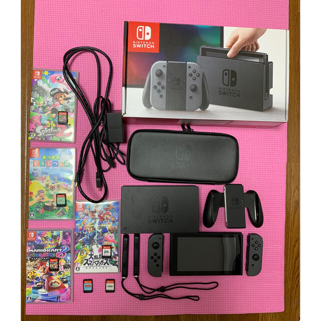 Nintendo Switch （美品）　ソフト6本及びSwitchケース付き 1