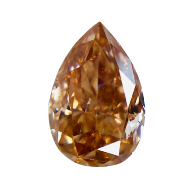 FANCY DEEP BROWINISH ORANGY PINK 0.368ct