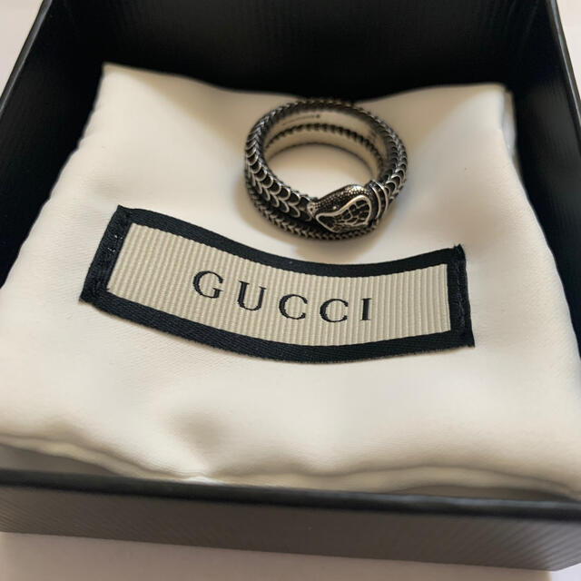 Gucci - グッチガーデン シルバースネーク リング 18号の通販 by 野菜