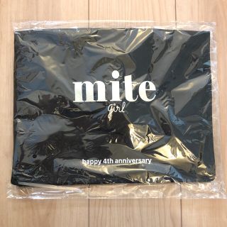 mite ノベルティ  黒　(トートバッグ)