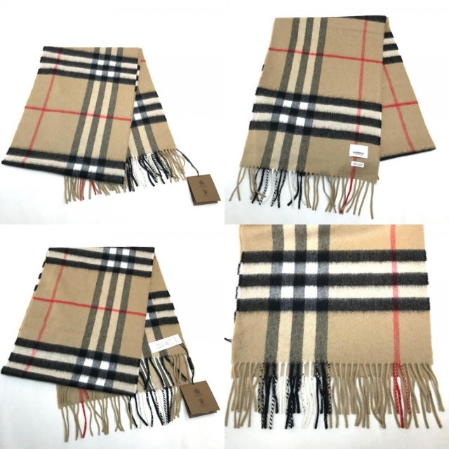 BURBERRY(バーバリー)の未使用 バーバリー ジャイアントチェック マフラー 8018173 レディースのファッション小物(マフラー/ショール)の商品写真