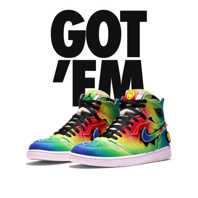 NIKE エアジョーダン1 J.Balvin 感謝価格 メンズ | bca.edu.gr