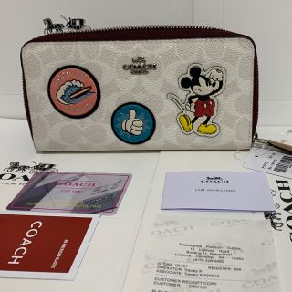 コーチ(COACH)のコーチ COACH×DISNEYコラボ財布【新品未使用】(財布)