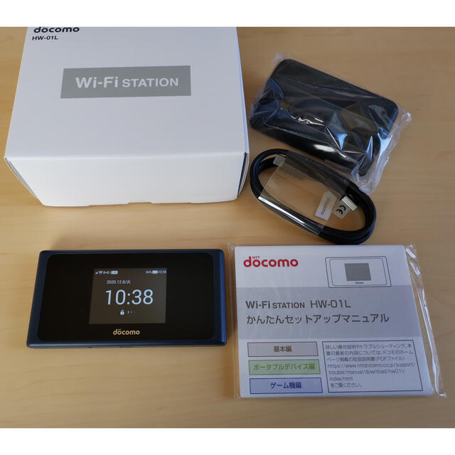 NTTdocomo(エヌティティドコモ)の[NTTドコモ] HW-01L モバイルWi-Fiルーター SIMロック解除済み スマホ/家電/カメラのスマートフォン/携帯電話(その他)の商品写真