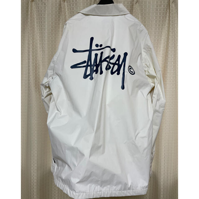 STUSSY コーチジャケット 白