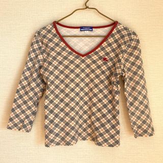 バーバリーブルーレーベル(BURBERRY BLUE LABEL)のバーバリー　ブルーレーベル　Burberry ロンT(Tシャツ(長袖/七分))