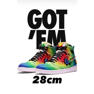 ナイキ(NIKE)のJ.Balvin ×NIKE AIR JORDAN1 RETRO HIGH OG(スニーカー)