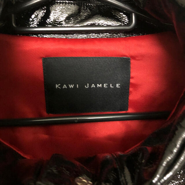 KAWI JAMELE(カウイジャミール)のENAMEL SUIT JK エナメル ジャケット kawijamele レディースのジャケット/アウター(その他)の商品写真