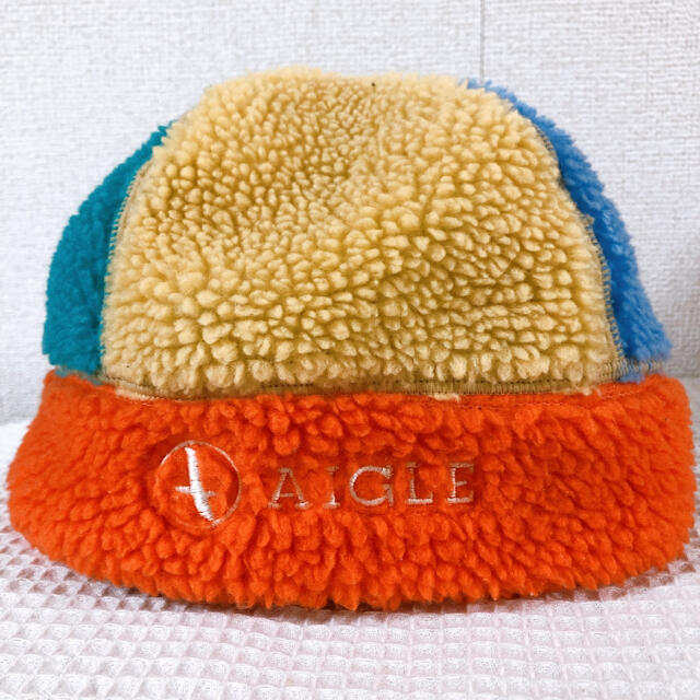 AIGLE(エーグル)のエーグル　AIGLE  ボア　帽子 キッズ/ベビー/マタニティのこども用ファッション小物(帽子)の商品写真