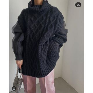 アメリヴィンテージ(Ameri VINTAGE)のundressed cotton candy sleeve knit(ニット/セーター)